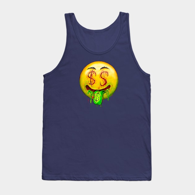 Money face emoticon Tank Top by AMOS_STUDIO